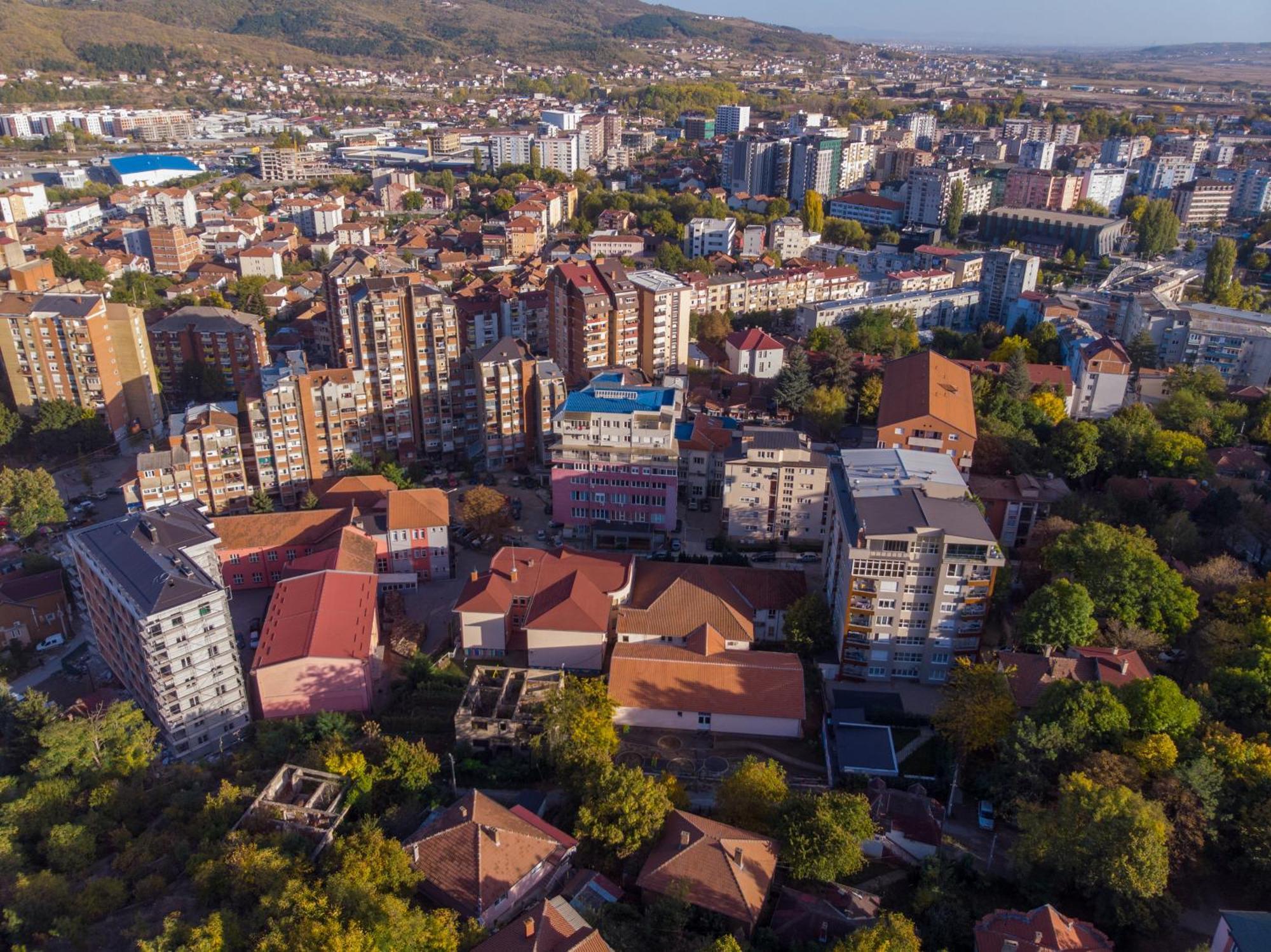 Hotel North City Titova Mitrovica Eksteriør billede