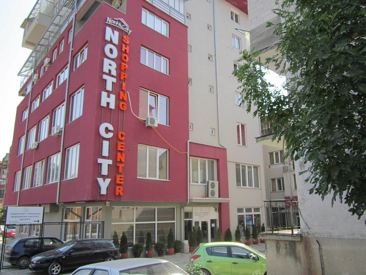 Hotel North City Titova Mitrovica Eksteriør billede
